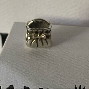 Pandora Retired Bow Purse Guaranteed Authentic 14kt 925 ale